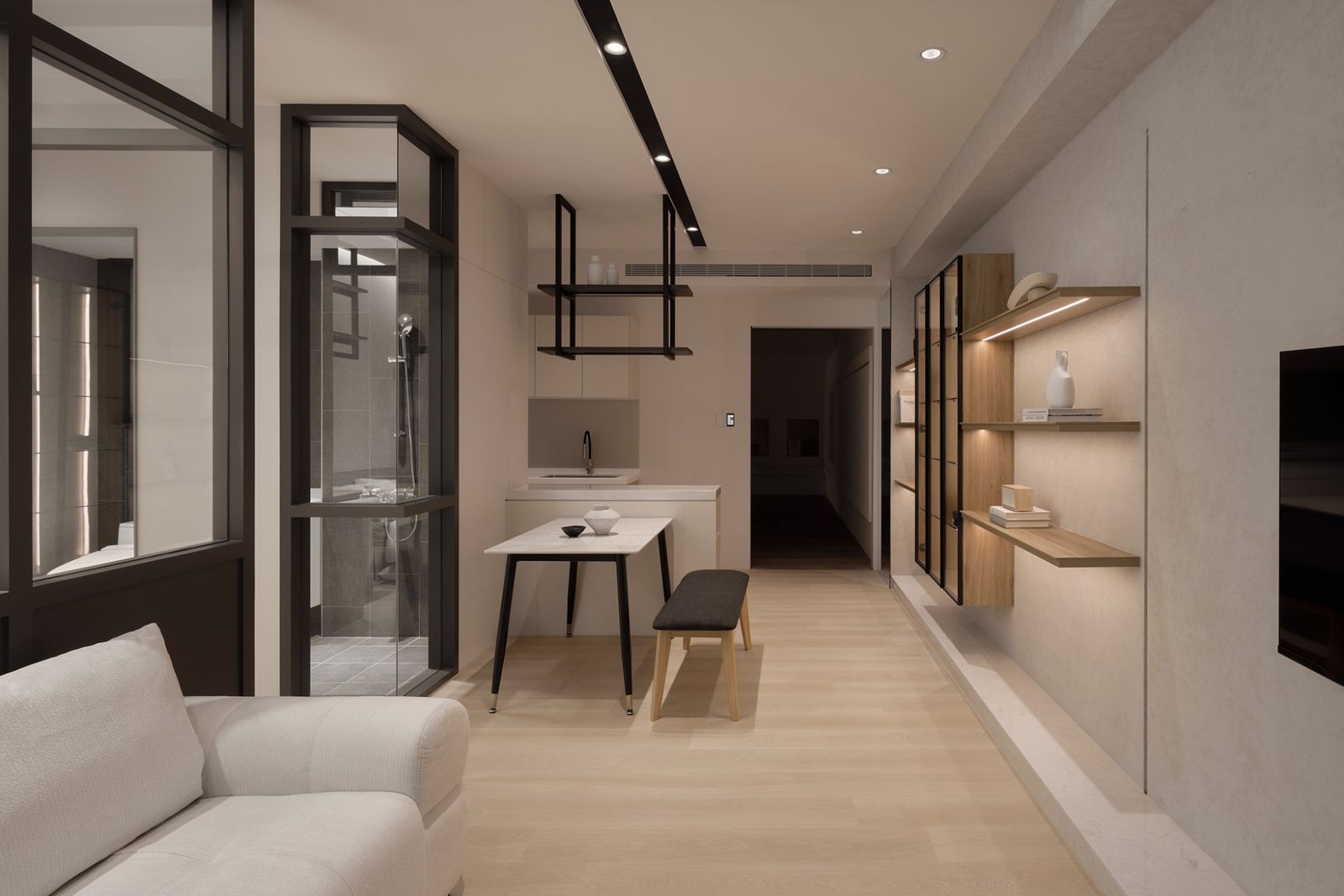 樣品屋實景圖：餐廚區