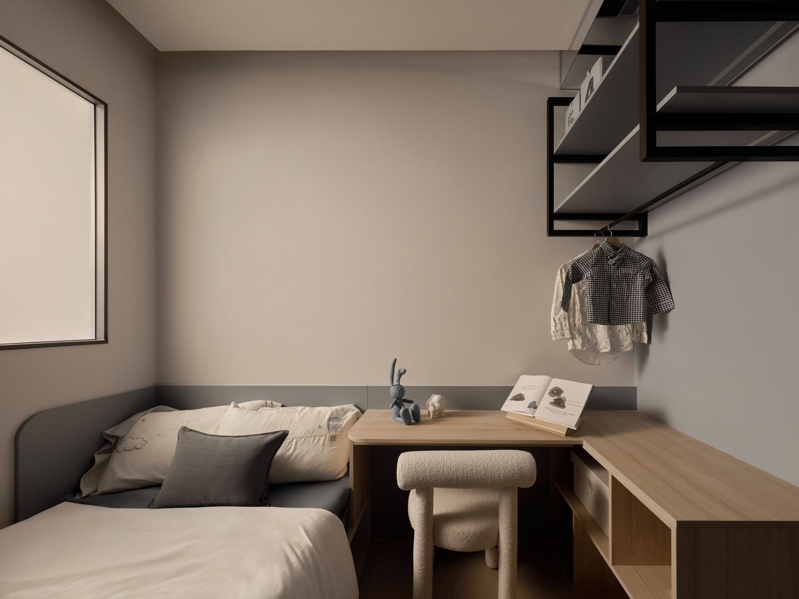 樣品屋實景圖：兒童房